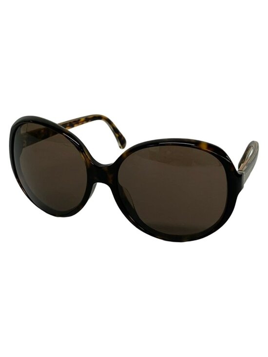 Chanel Accessories - Chanel Sunglasses Dark Brown Light Gold Bezel Eyewear